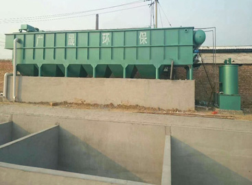 醫(yī)院污水處理施工現(xiàn)場照片